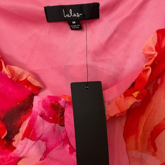 Lulus colorful long sleeve top - Picture 3 of 4